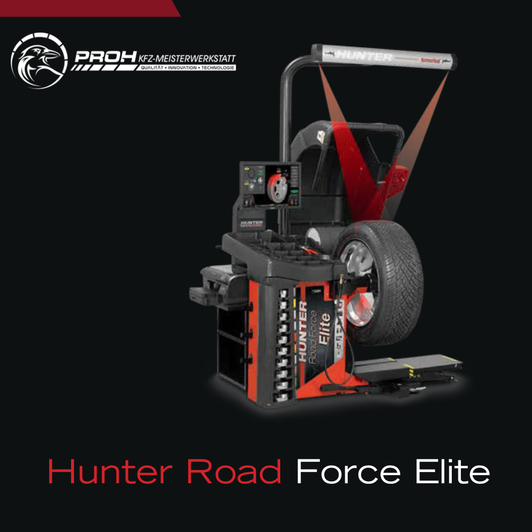 KFZ Proh Auswuchtgerät Hunter Road Force Elite