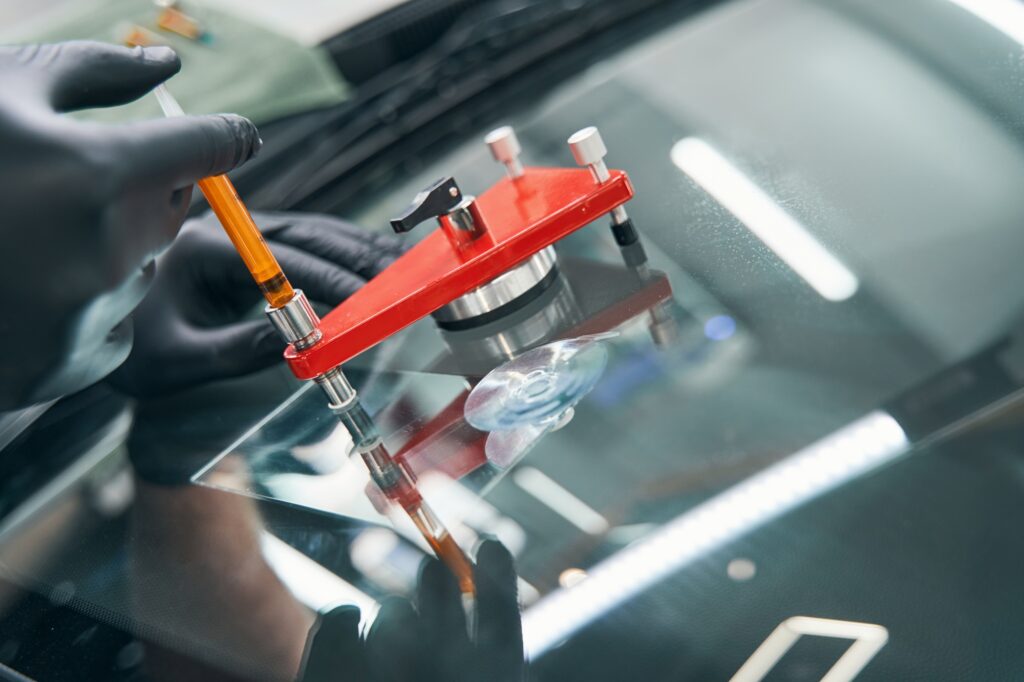 Wann muss ein Steinschlag repariert werden?